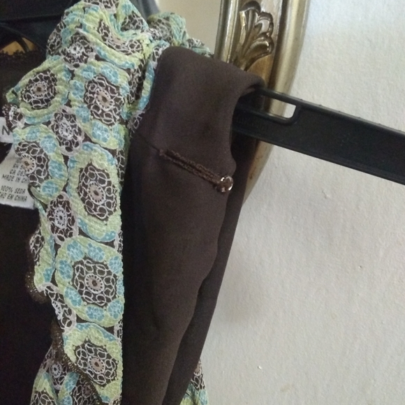 Nine West floral print shirt - Picture 3 of 6